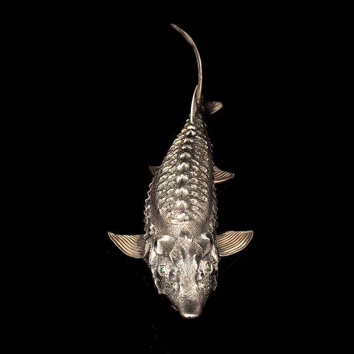 Caviar bowl "Sturgeon"