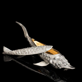 Caviar bowl "Sturgeon"