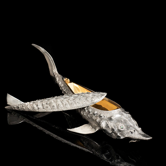 Caviar bowl "Sturgeon"