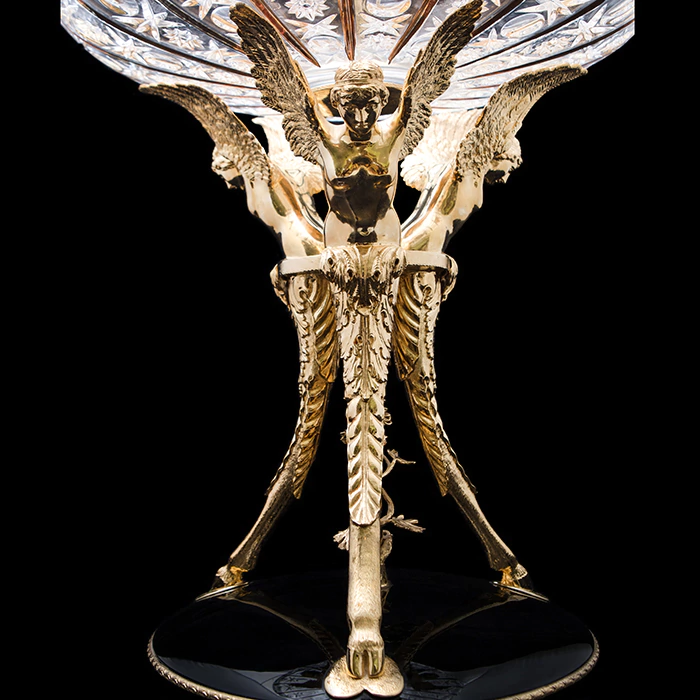 Crystal vase "Empire"
