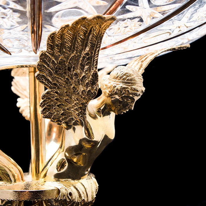 Crystal vase "Empire"