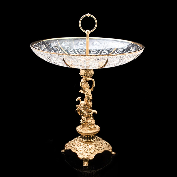 Vase "Inspiration" with gilding
