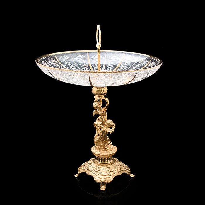 Vase "Inspiration" with gilding