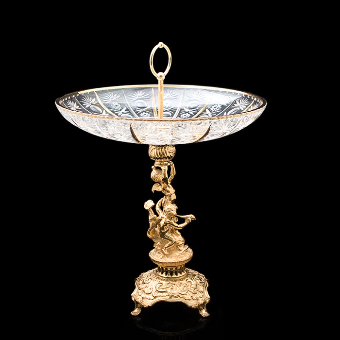 Vase "Inspiration" with gilding