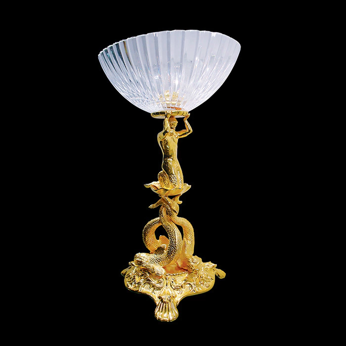 Crystal vase "Triton"
