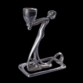 Silver candlesticks "Grace"