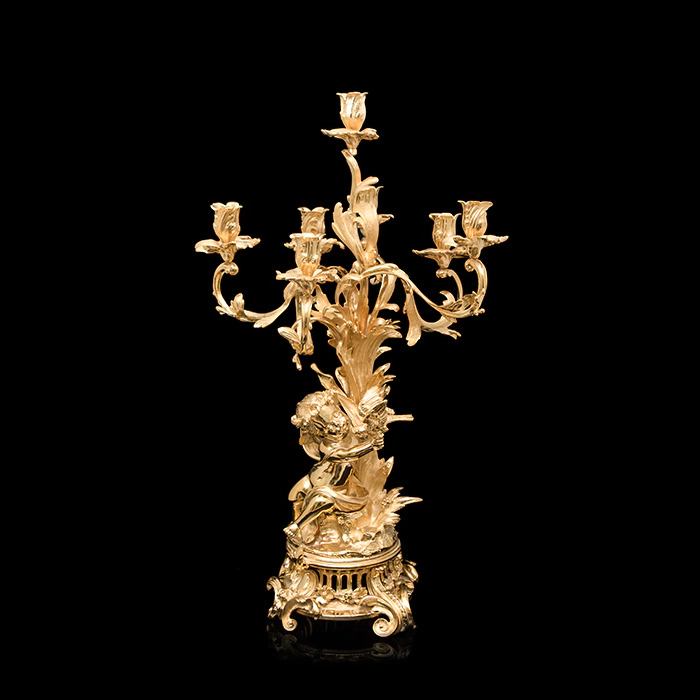 Candelabra "Eden" with gilding