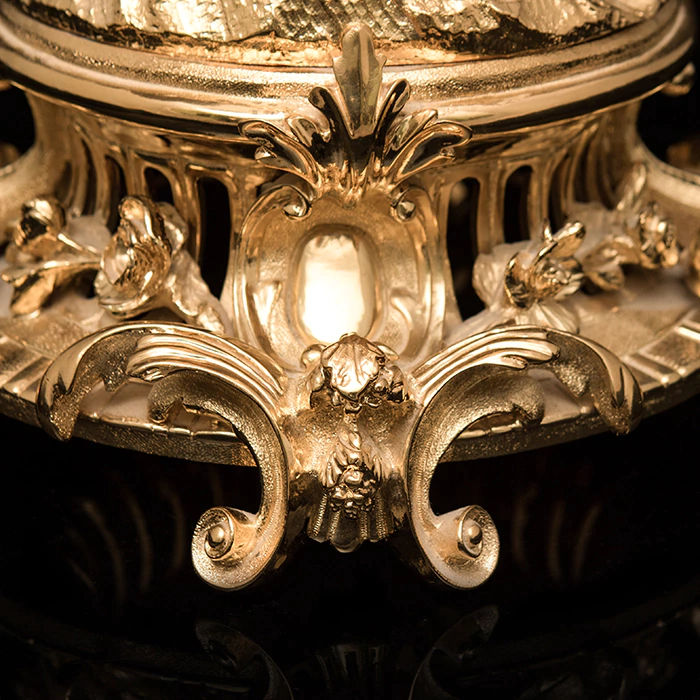 Candelabra "Eden" with gilding