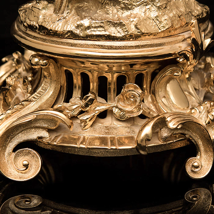 Candelabra "Eden" with gilding