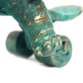 Bronze sculpture "Cherepakhin"