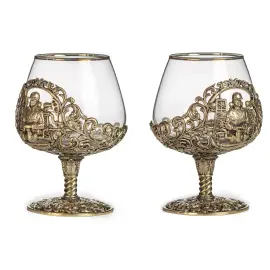 Набор бокалов для коньяка "Нефтяник" на 2 персоны