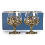 Набор бокалов для коньяка "Нефтяник" на 2 персоны