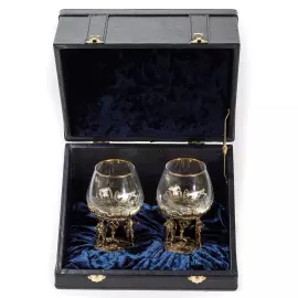 A set of glasses for cognac "Neftyaniki"