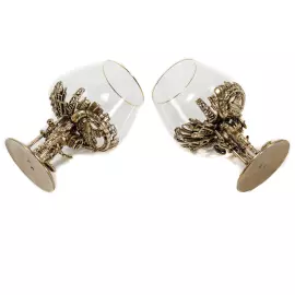 A set of glasses for cognac "Neftyaniki"