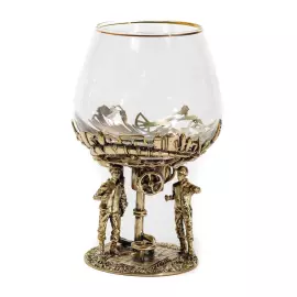 A set of glasses for cognac "Neftyaniki"