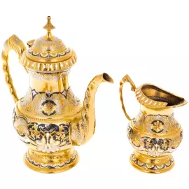 Набор для чая с кувшином "Восточный" на 4 персоны, Златоуст
