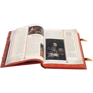 The leather-bound book "Russian culture. From ancient times to the present day."