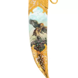 Нож охотничий "Атака орла" Златоуст