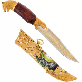 Нож охотничий "Волки" Златоуст