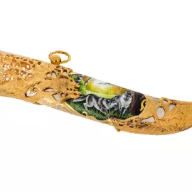 Нож охотничий "Волки" Златоуст