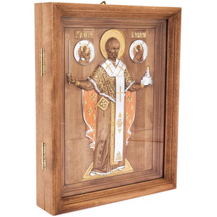 Birch icon "Nikolai Mozhaisky" in Kyoto