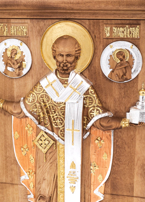 Birch icon "Nikolai Mozhaisky" in Kyoto