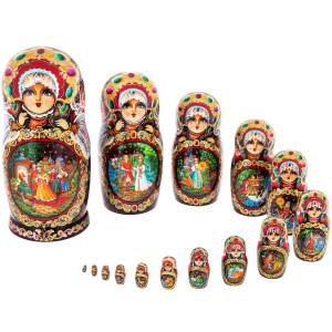 Matryoshka doll for 15 places "Fairy Tale" (33 cm)