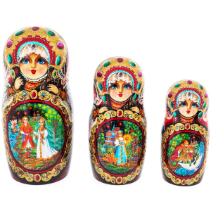 Matryoshka doll for 15 places "Fairy Tale" (33 cm)