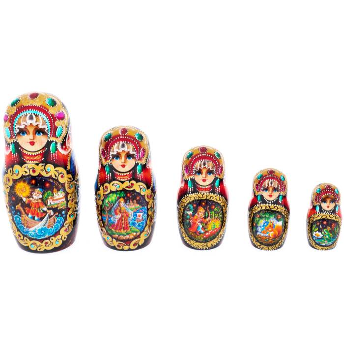 Matryoshka doll for 15 places "Fairy Tale" (33 cm)