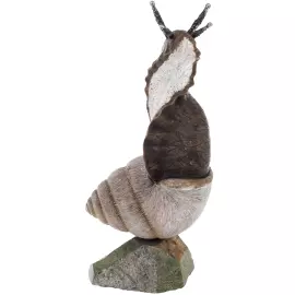 Calcite sculpture "Snail"