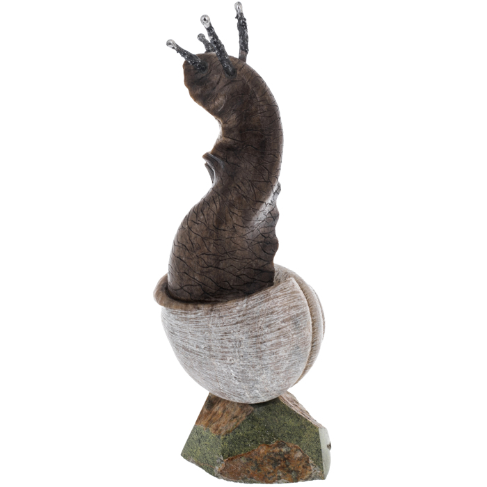 Calcite sculpture "Snail"