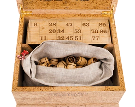 Lotto gift from Karelian birch "Premium" medium