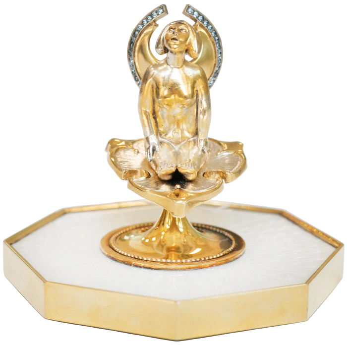 Table decoration made of silver "Psyche"