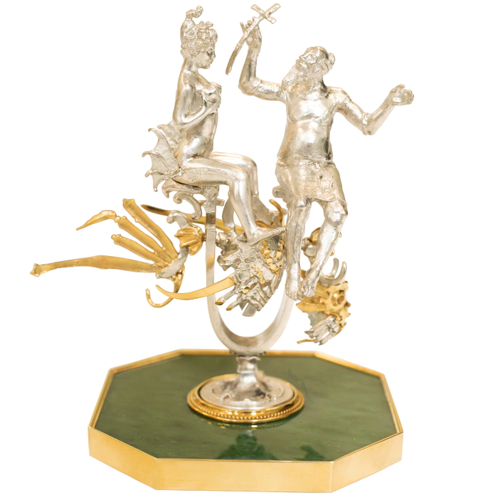 Silver table decoration "Temptation"