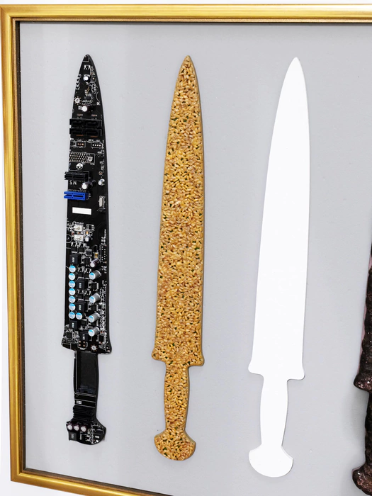 Damir Krivenko's painting "The Tools of this World"