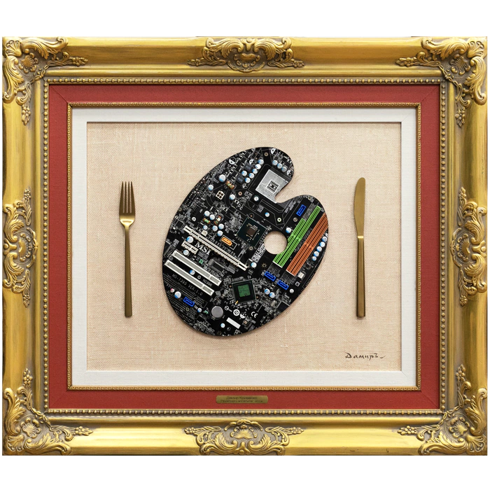 Damir Krivenko's painting "Bon Appetit"