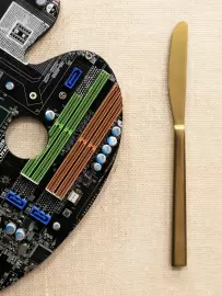 Damir Krivenko's painting "Bon Appetit"