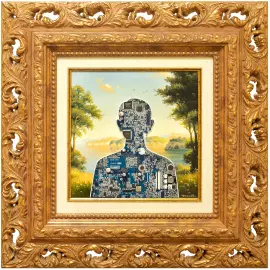 Damir Krivenko's painting "Gamer"