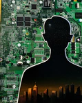 Damir Krivenko's painting "Hacker"