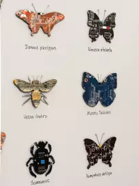 Damir Krivenko's painting "Collection of butterflies XXI"