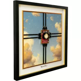 Damir Krivenko's painting "Virtual Virtuvian Man"