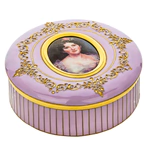 Silver jewelry box "Josephine"
