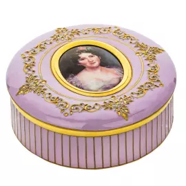 Шкатулка из серебра "Жозефина"