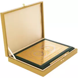 Книга в кожаном переплете "Коран" большой, Златоуст