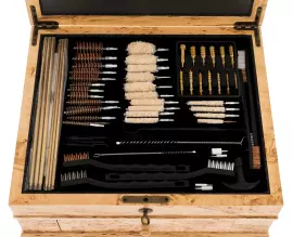 Набор для чистки оружия из карельской березы "Волк"