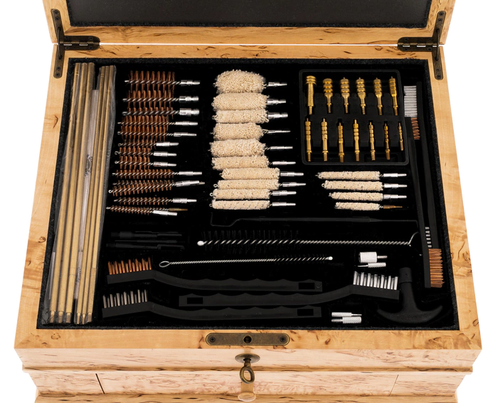 A set for cleaning weapons made of Karelian birch "Wolf"