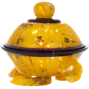 The box made of amber "Turtle"