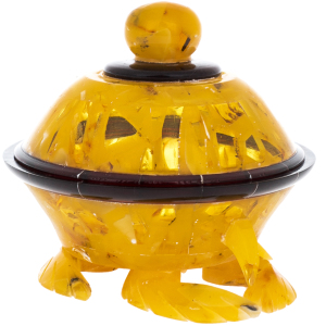 The box made of amber "Turtle"