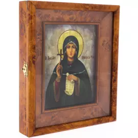 Icon on mother-of-pearl "Saint Anastasia"
