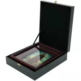 Икона на перламутре "Святой Игорь"